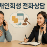 개인회생전화상담 모습 사진